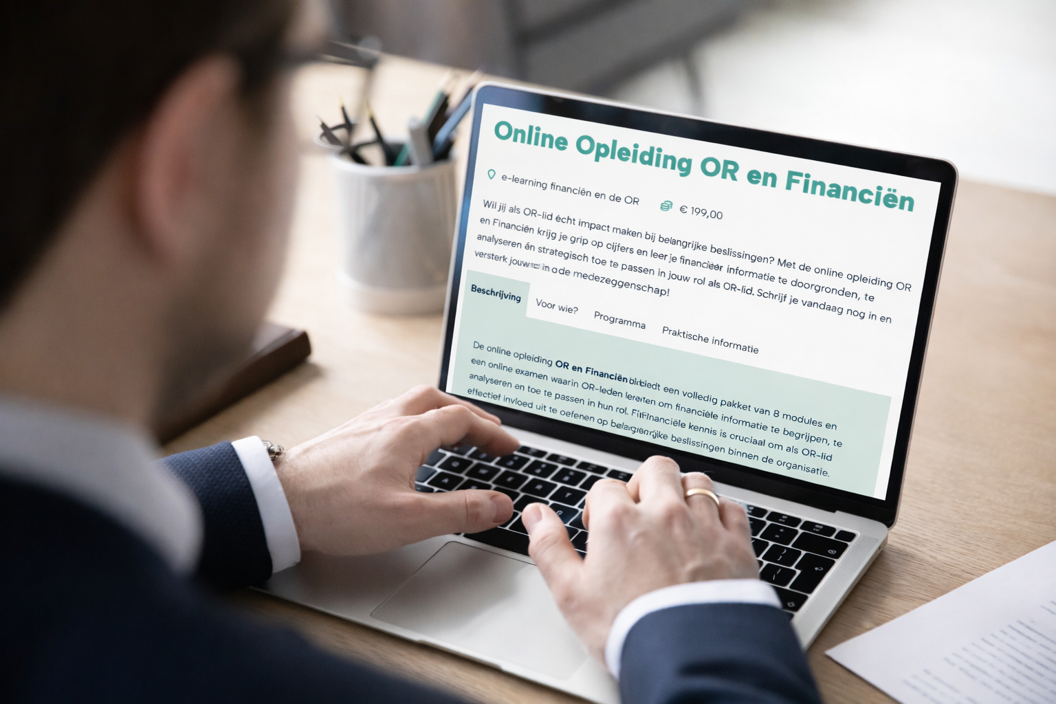 Opleiding OR en Financiën